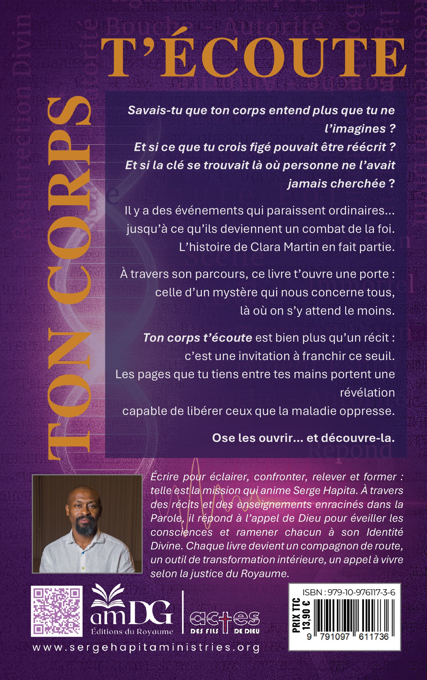 Ton Corps T'écoute - Quatrième de couverture